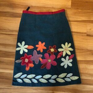 Boden Corduroy Skirt